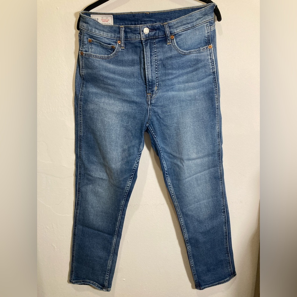 GAP vintage slim high rise jeans